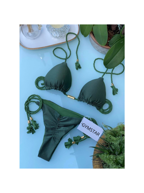 Scrunch Butt ! - Evergreen | 2 részes bikini szett