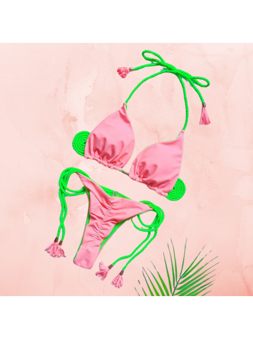 Scrunch Butt ! - Pink Lemonade | Kétrészes bikini szett