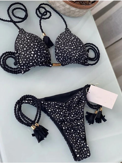 Scrunch Butt ! - Dotty Diva - 2 részes bikini szett