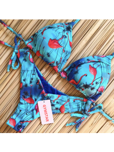 Caribbean Flamingos | Kétrészes bikini szett