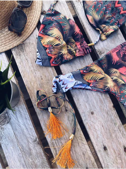 Madagascar | Kétrészes háromszög bikini szett