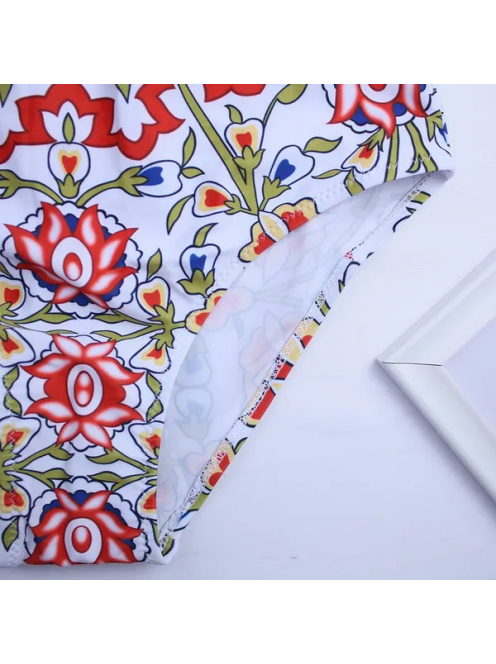 Folkflowers Love egyrészes fürdőruha