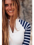 Nautical Blanc egyrészes fürdőruha