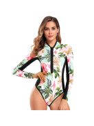 Aloha Treasures hosszú ujjú egyrészes fürdőruha