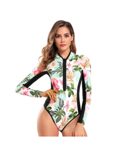 Aloha Treasures hosszú ujjú egyrészes fürdőruha