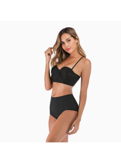 Classy Balconette fekete bikini