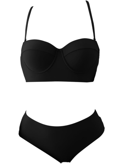 Classy Balconette fekete bikini