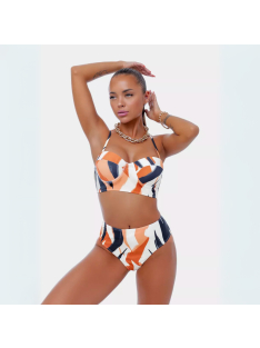 Orange Tiger Balconette bikini