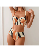 Orange Tiger Balconette bikini