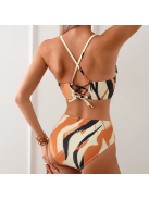 Orange Tiger Balconette bikini