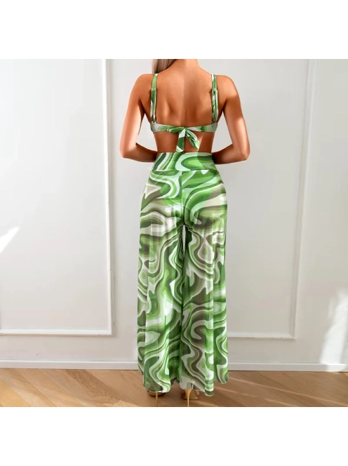 Ladylike - Green Waters 3 részes kosaras bikini szett