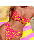 Floral Sundance | Kétrészes csőtop bikini szett