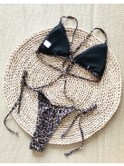 Leopard Cross | Egyedi háromszög monokini