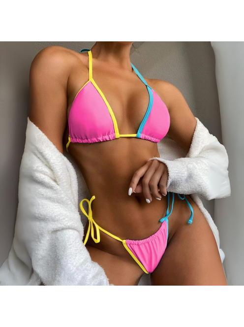 ColorFull | Kétrészes rózsaszín bikini szett