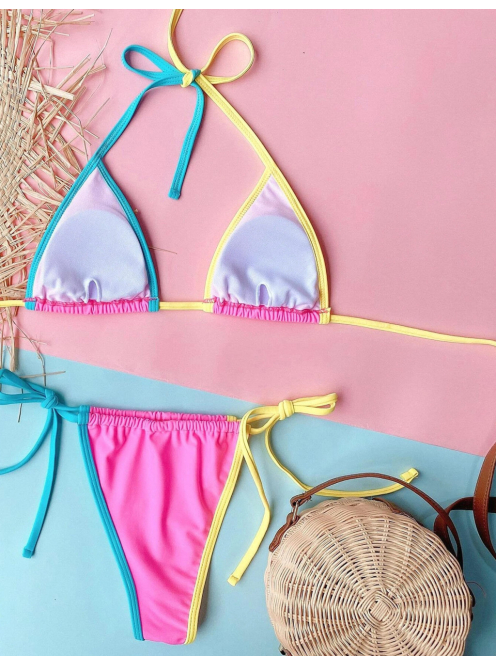 ColorFull | Kétrészes rózsaszín bikini szett