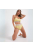 Pulseo | Kétrészes sárga magasderekú bikini 