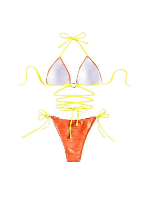 Love Energy | Sunny Hearts | Háromszög bandage bikini