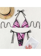Butterfly Effect | Pink Wings | Háromszög bikini
