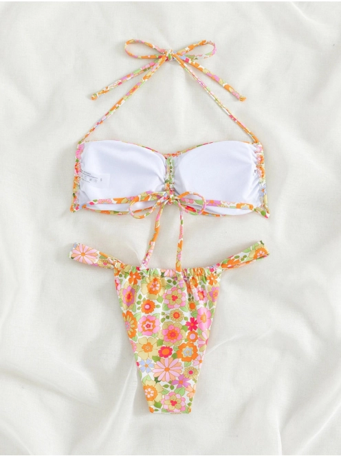 Hippie-Dippie | Virágmintás bikini