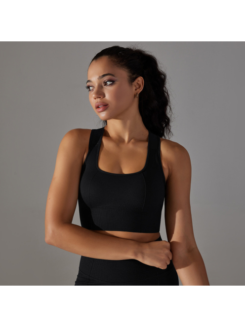 Gaia 3 részes női fitness | jóga edzőszett (ébenfekete)