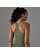 Gaia 3 részes női fitness | jóga edzőszett (erdőzöld)