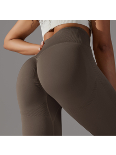 LoveCraft Alakformáló Fitness Leggings (földbarna)