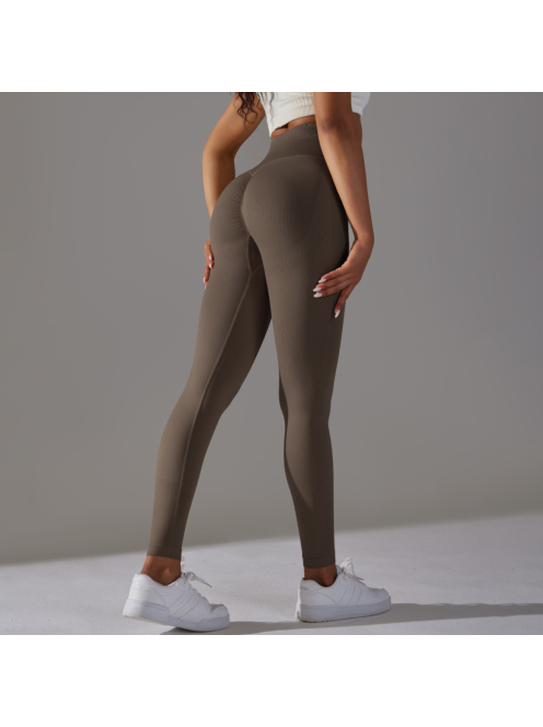 LoveCraft Alakformáló Fitness Leggings (földbarna)