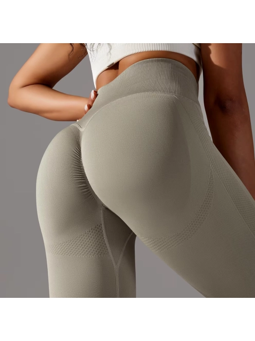 LoveCraft Alakformáló Fitness Leggings (szürkebézs)