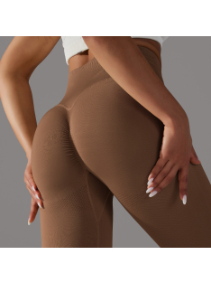 LoveCraft Alakformáló Fitness Leggings (kávébarna)