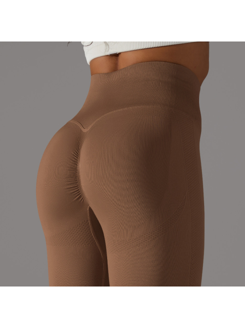 LoveCraft Alakformáló Fitness Leggings (kávébarna)