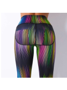 Dynamic Color Line magasderekú fitness leggings