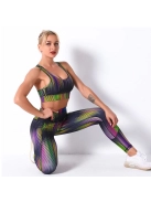 Dynamic Color Line magasderekú fitness leggings