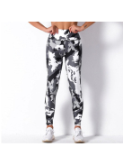 Terepmintás magasderekú fitness leggings