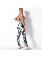 Terepmintás magasderekú fitness leggings