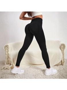 Peachy Butt fitness leggings (Fekete)