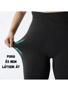 Peachy Butt fitness leggings (Fekete)
