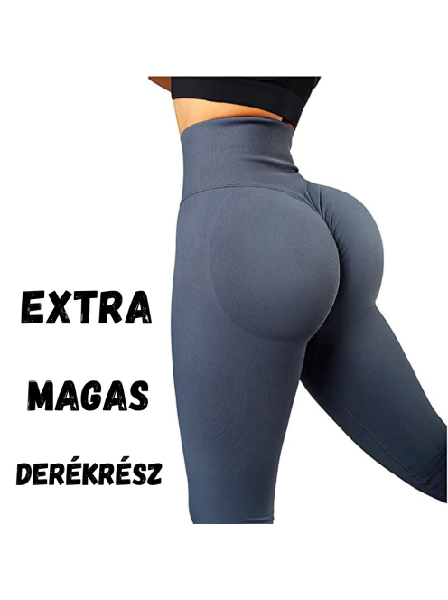 Peachy Butt fitness leggings (Kékesszürke)