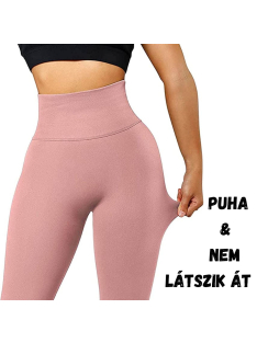 Peachy Butt fitness leggings (Púderrózsaszín)