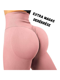 Peachy Butt fitness leggings (Púderrózsaszín)
