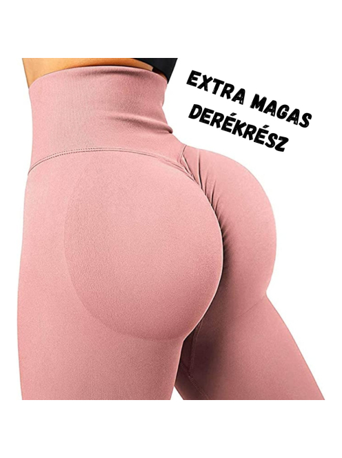Peachy Butt fitness leggings (Púderrózsaszín)