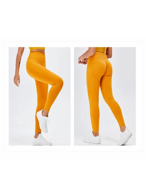 Peachy Butt fitness leggings (Napsárga)