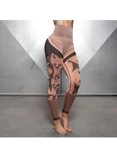 Boot-Camp női fitness leggings (rozsdabarna)
