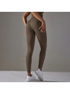 Gaia női fitness | jóga leggings (földbarna)