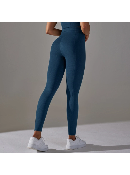 Gaia női fitness | jóga leggings (mélykék)
