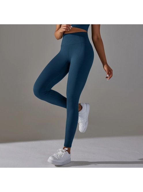 Gaia női fitness | jóga leggings (mélykék)