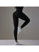 Gaia női fitness | jóga leggings (ébenfekete)