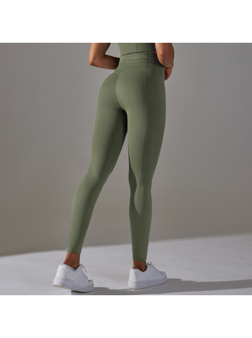 Gaia női fitness | jóga leggings (erdőzöld)