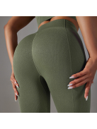 Gaia női fitness | jóga leggings (erdőzöld)