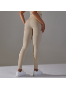 Gaia női fitness | jóga leggings (homokbézs)