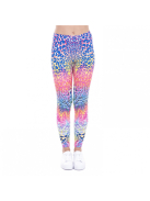 Rainbow Leopard jóga leggings 